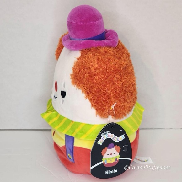 🖤 BIMBI 🤡 Select Series Mischievous Eyes Clown Original Squishmallow NWT - Picture 3 of 11